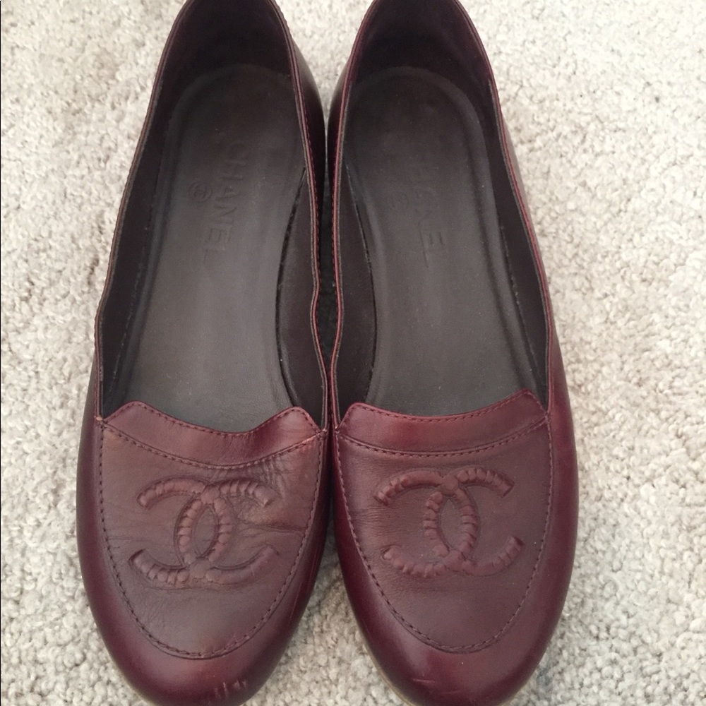Chanel Leather Loafers